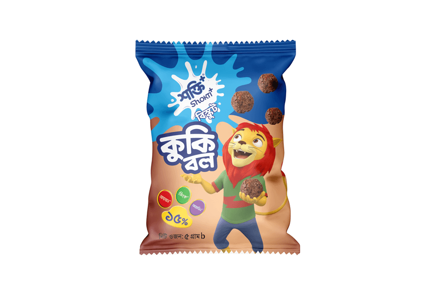 Shokti+ Cookie Ball Biscuit 5gm